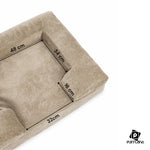 Cama para perro soft Dona, tela resistente